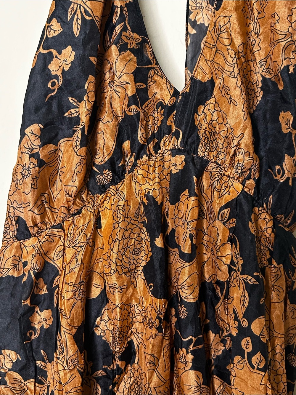 Nasty Gal Silk Floral Halter Jumpsuit - Picture 6 of 11